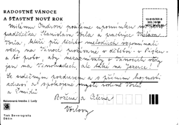 Radostné vánoce a šťastný Nový rok 03 19xx 95 020 ● - Josef Lada
